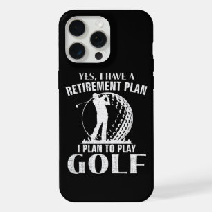 Oui j'ai un plan de retraite Golf drôle golfeur