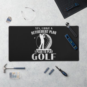 Oui j'ai un plan de retraite Golf drôle golfeur