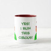 OUI ! JE COURS CE CIRQUE ! Tasse en céramique (Centre)