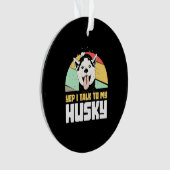 Oui Je Parle À Mon Husky Sibérien (devant)