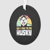 Oui Je Parle À Mon Husky Sibérien (devant)