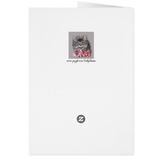 "Oui, je règle !" Diva de Kitty (Dos)