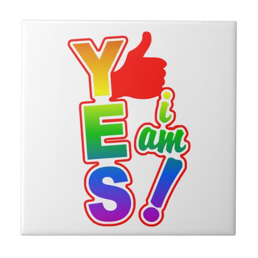 OUI JE SUIS carreau (Devant)