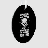 oui, je suis électricien (devant)