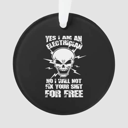 oui, je suis électricien (devant)