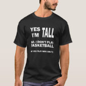 Oui Je Suis Grand Tshirt Funny blk (Devant)