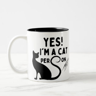 Oui, je suis une personne de chat Mug