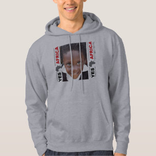 Oui ! L'Afrique ! sweat - shirt à capuche