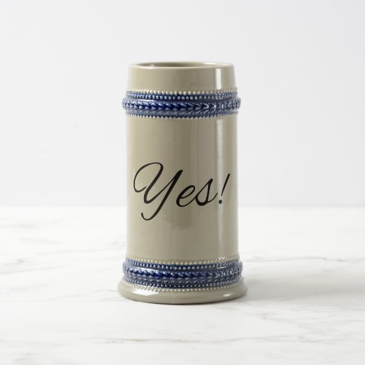 Oui! Mug café motivationnel (Centre)