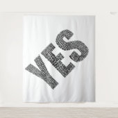 Oui Non Tapisserie (Devant)