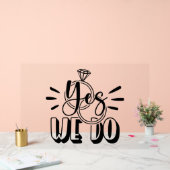 Oui, nous le faisons (Mariage)