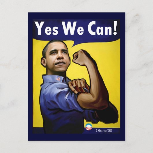 Oui, Nous Le Pouvons ! Carte postale (Devant)
