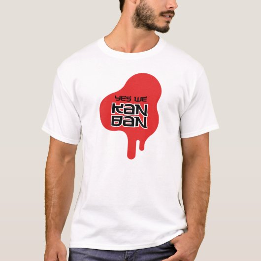 Oui nous le T-shirt des hommes rouges (Devant)