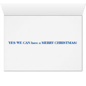 Oui nous pouvons avoir un Joyeux Noël (Intérieur Horizontal (Bas))