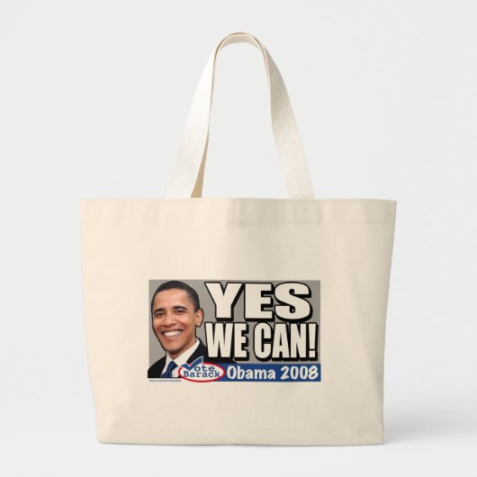 Oui nous pouvons ! Sac d'Obama (Devant)