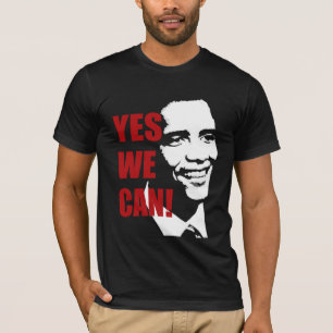 Oui nous pouvons T-shirt de Barack Obama