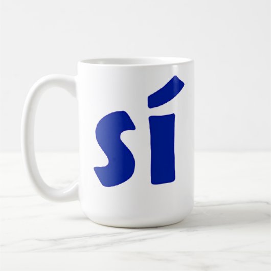 Oui ou non tasse (Gauche)