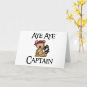 Oui oui carte pour notes de pirate d'ours de (Fleur jaune)