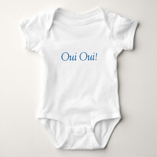 Oui Oui Shirt (Wee Wee Shirt) (Voorkant)
