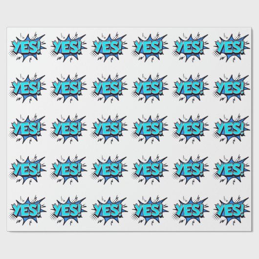 OUI Papier Cadeau (Plat)