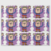 Oui ! papier cadeau (Plat)