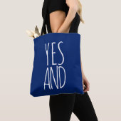 Oui & | SAC FOURRE-TOUT | Bleu (De près)
