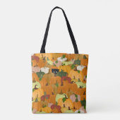 Oui ! Sac fourre-tout citrouille (Dos)