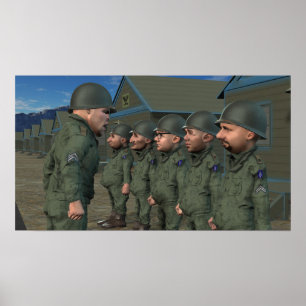 Oui sergent ! - Petite affiche