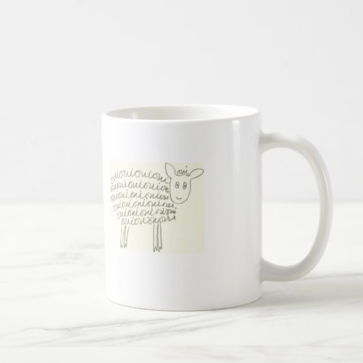 Oui Sheep Coffee Mok (Rechts)