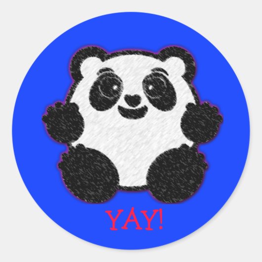 OUI ! Sticker Panda (Devant)
