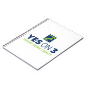 Oui sur 3 ! Carnet de notes à spirale (Côté gauche)