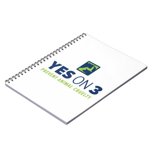 Oui sur 3 ! Carnet de notes à spirale (Côté gauche)