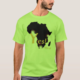 Oui T-shirt de l'Afrique