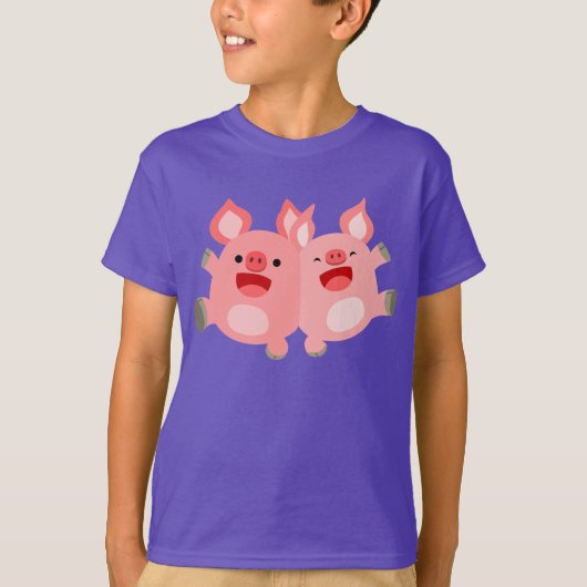 OUI ! ! T-shirt Enfants Portes de Cartoon mignonne (Devant)
