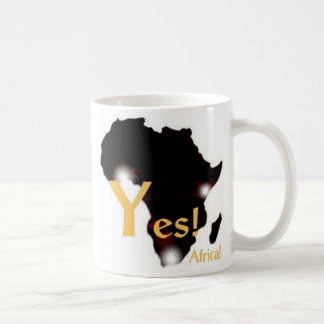 Oui tasse de l'Afrique