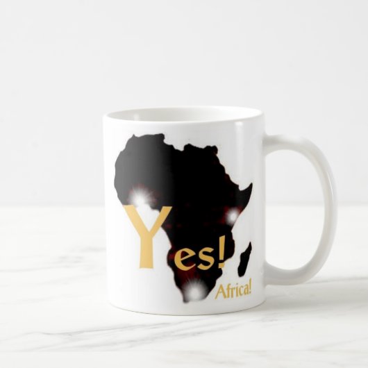 Oui tasse de l'Afrique (Droite)