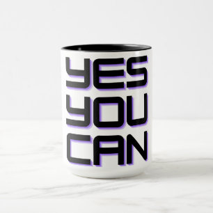 "OUI TU PEUX" Mug