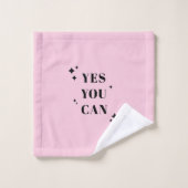 Oui Vous Pouvez Citer Inspirationnelle (Gant de toilette)