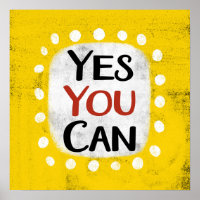 Oui Vous Pouvez Poster L'Art Mur