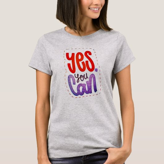 Oui Vous Pouvez T-shirt V1 (Devant)