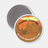 Ouimet Canyon Ontario Provincial Park Magnet (Recto/Verso)