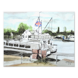 Oulton Broad Foto Afdruk