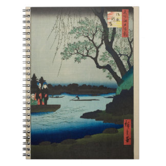 Oumaygashi – Edo River Scene Notitieboek