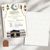 Oumeur d'or Mubarak Invitation musulmane,