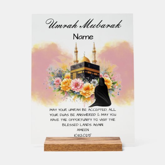 Oumrah Moubarak (Recto)