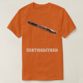 Oumuamua Interstellar Astrology Science Lovers Gif T-shirt (Design voorkant)