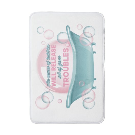 Ounce of Bubbles Bath Mat (Voorkant Verticaal)
