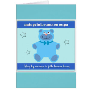 Oupa d'en d'ouma de geluk de Baie