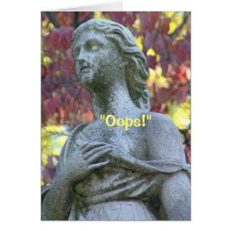 ""OUPS ! WARDROBE MALFONCTION" APOLOGIE HUMOREUSE