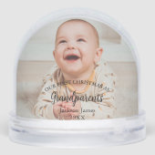 Our 1st Christmas as Grandparents Baby Photo (Arrière)